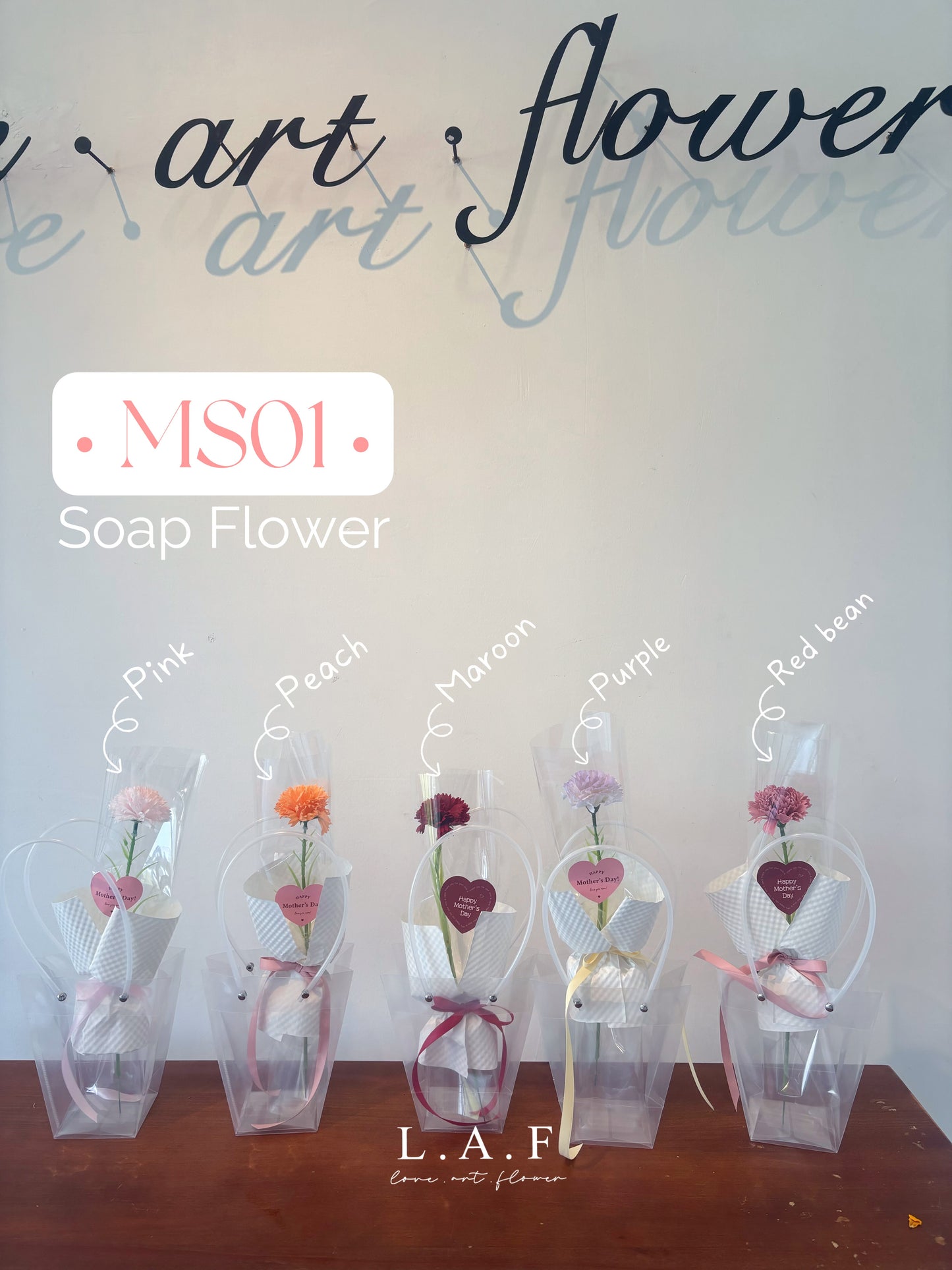 Mother's Day Single Soap Flower