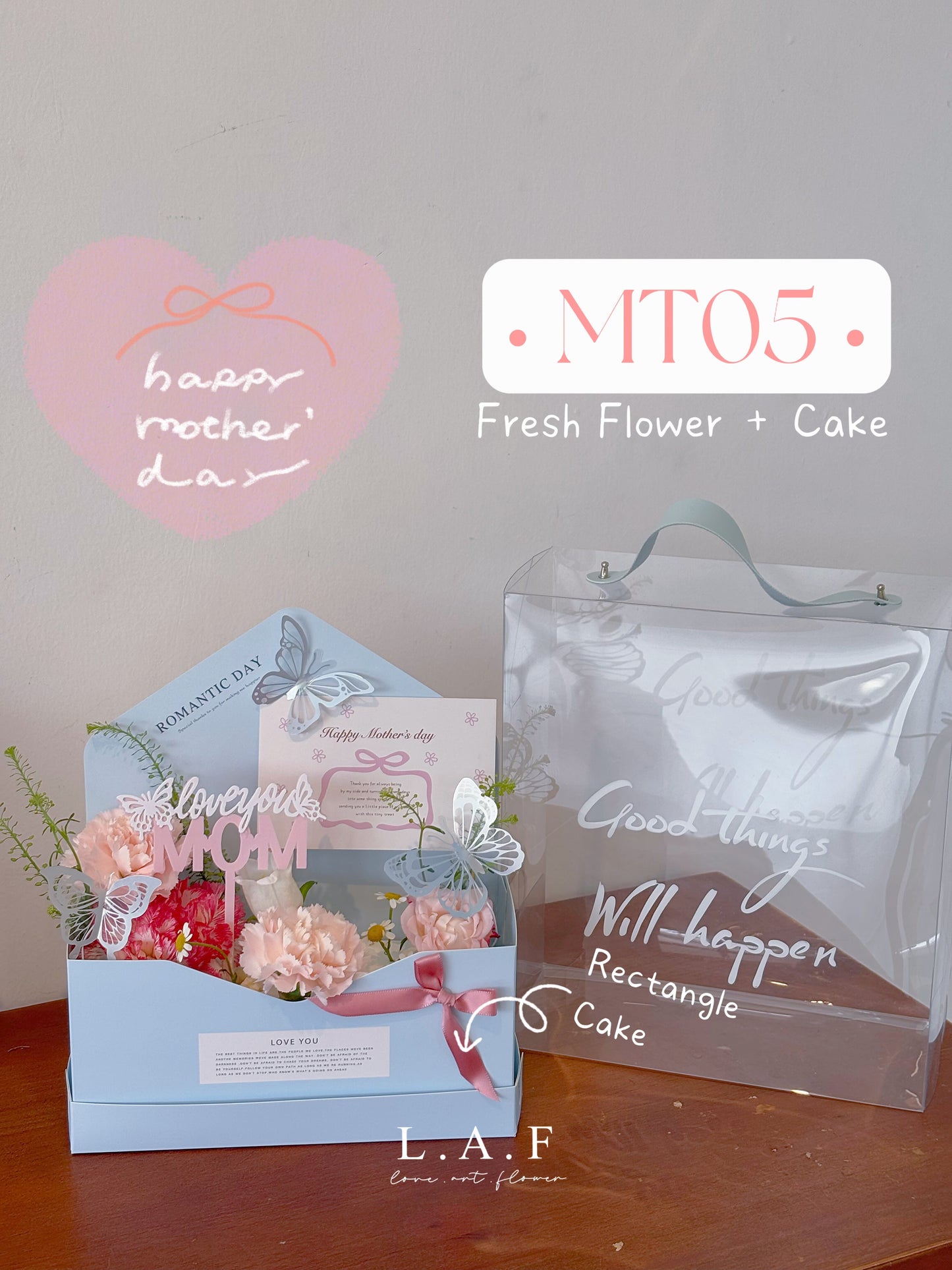 Mother's Day 'Romantic Day' Envelope Gift Box